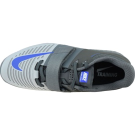 Calzado Nike Romaleos 3 Weightlifting M 852933-001 azul gris 2