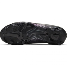 Zapatos de fútbol Nike Mercurial Vapor 13 Academy FG / MG Jr AT8123 010 gris negro 8
