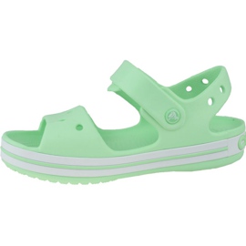 Crocs Crocband Jr 12856-3TI verde 1 Crocs Crocband Jr 12856-3TI verde 1