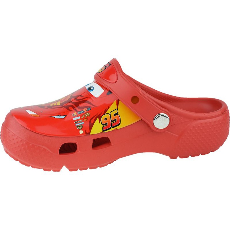 Crocs Fun Lab Cars Zueco Jr 204116-8C1 rojo 1 Crocs Fun Lab Cars Zueco Jr 204116-8C1 rojo 1