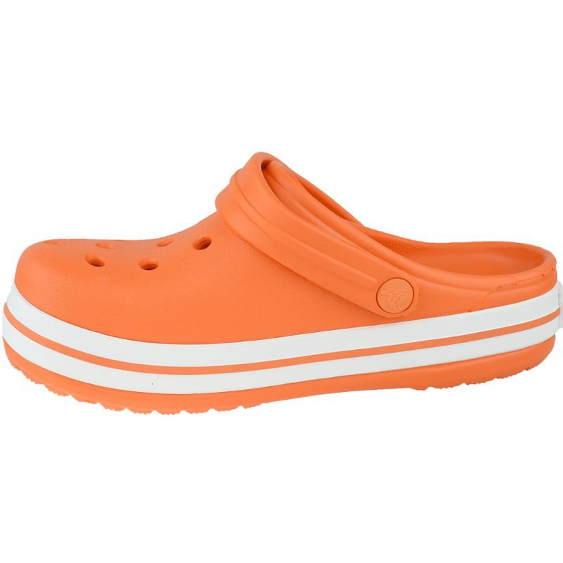 Crocs Crocband Zueco K Jr 204537-810 naranja gris 1