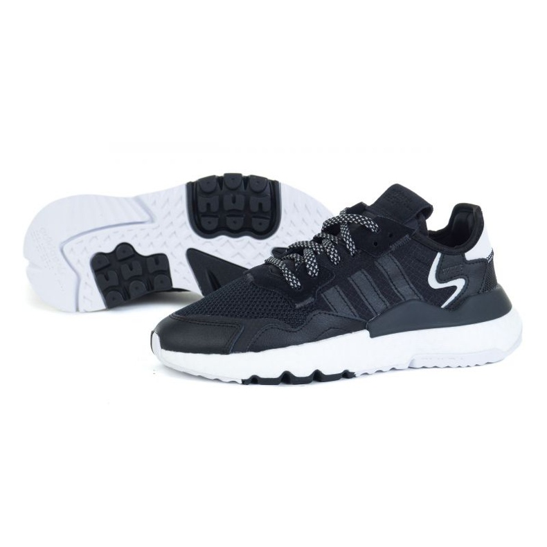 Zapatillas Adidas Nite Jogger Jr EE6481 negro 1