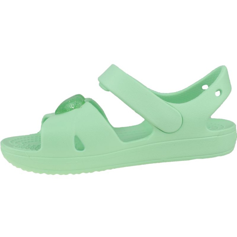 Sandalia Crocs Classic con tiras cruzadas K 206245-3TI ['azul'] verde 1