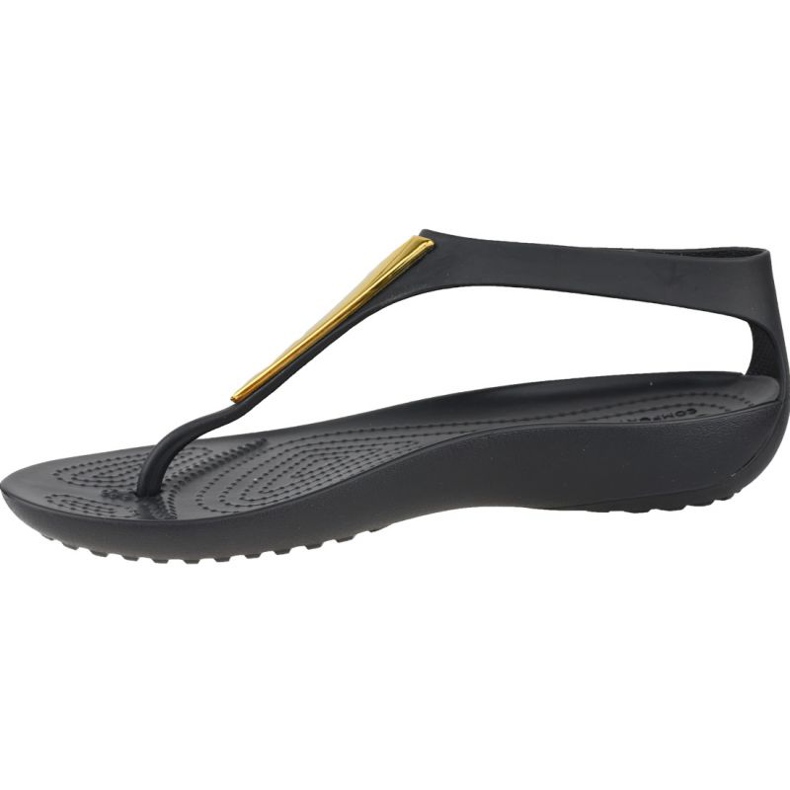 Sandalias Crocs W Serena Flip 206420-751 negro 1