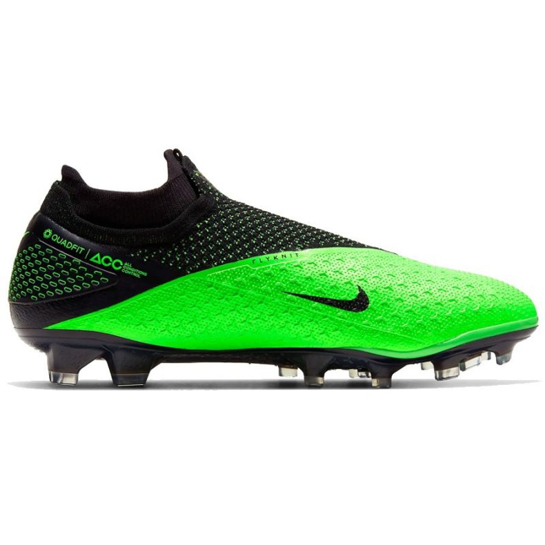 Calzado de fútbol Nike Phantom Vsn 2 Elite Df Fg M CD4161 036 multicolor verde 1