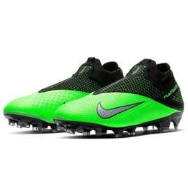 Calzado de fútbol Nike Phantom Vsn 2 Elite Df Fg M CD4161 036 verde multicolor 2