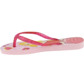 Pantuflas Havaianas Jr 4123328-7818 rosa 2