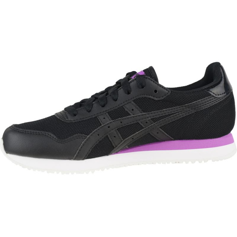 Asics Tiger Runner W 1192A188-001 negro púrpura 1
