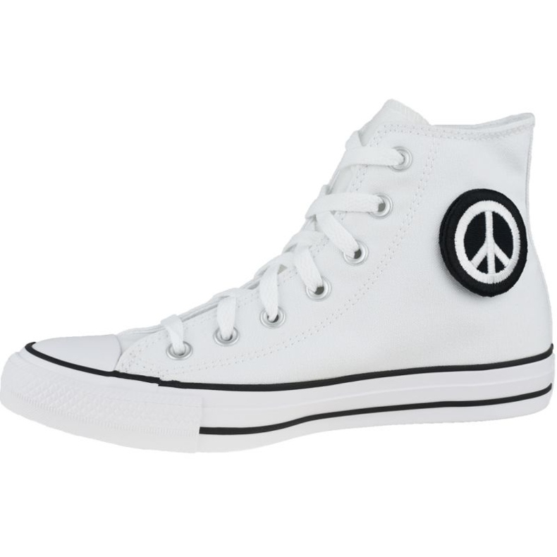 Zapatillas Converse Chuck Taylor All Star Hi Peace W 167892C blanco 1