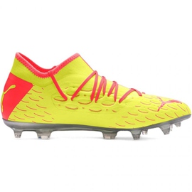 Botas de fútbol Puma Future M 5.3 Netfit Osg Fg Ag 105936 01 rojo naranja 1