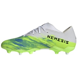 Botas de fútbol adidas Nemeziz 19.2 Fg M EG7220 multicolor verde 1