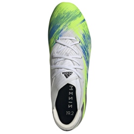 Botas de fútbol adidas Nemeziz 19.2 Fg M EG7220 multicolor verde 2