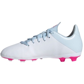 Botas de fútbol adidas X 19.4 FxG Jr EF1616 multicolor blanco 2