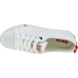 Zapatos Big Star W GG274005 blanco rojo 3