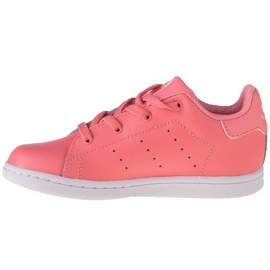 Zapatillas Adidas Stan Smith El K EF4928 rosa gris 1