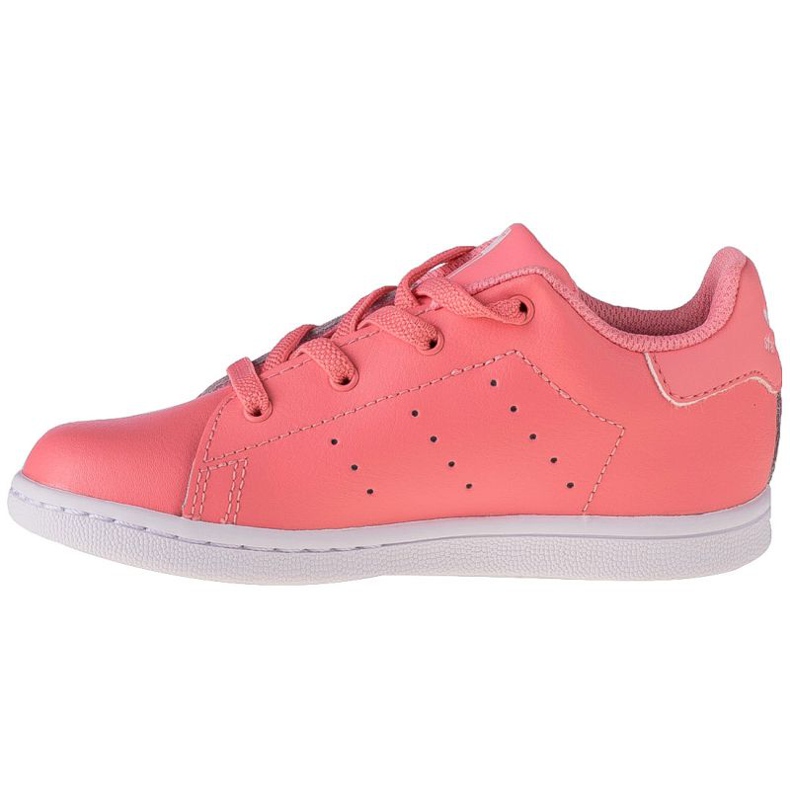 Zapatillas Adidas Stan Smith El K EF4928 rosa gris 1