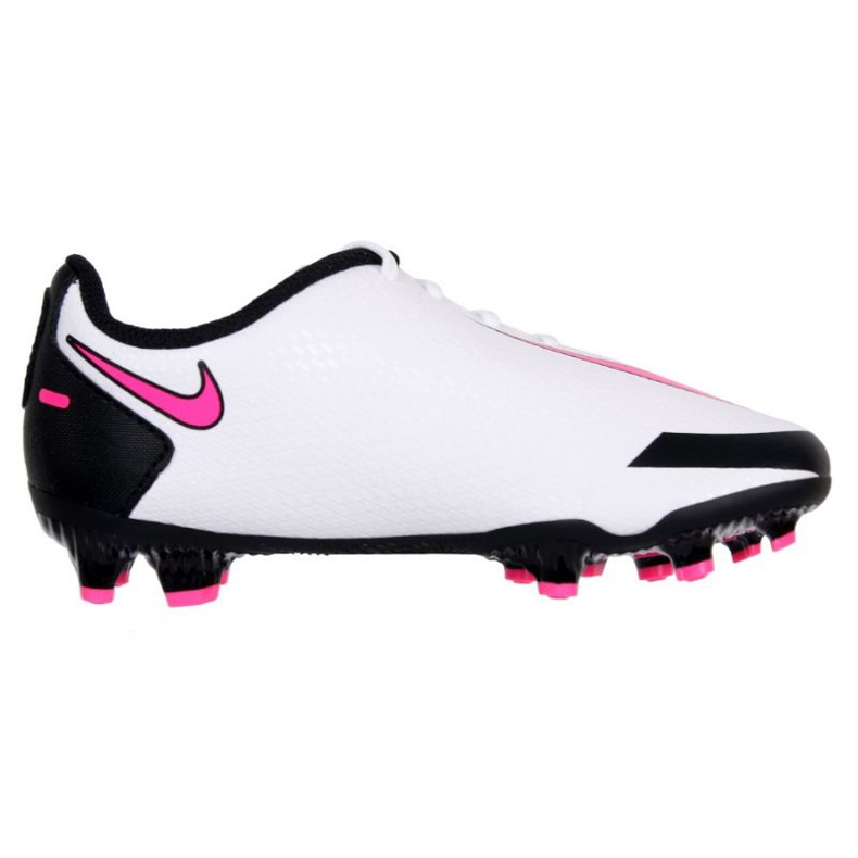 Zapatillas de fútbol Nike Phantom Gt Club FG / MG Jr DC9466-160 blanco blanco 1