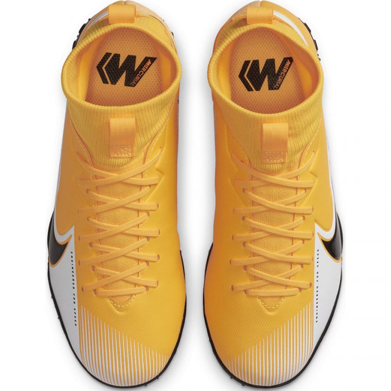 Calzado de fútbol Nike Mercurial Superfly 7 Academy Tf Jr AT8143 801 amarillo amarillos 1 Calzado de fútbol Nike Mercurial Superfly 7 Academy Tf Jr AT8143 801 amarillo amarillos 1