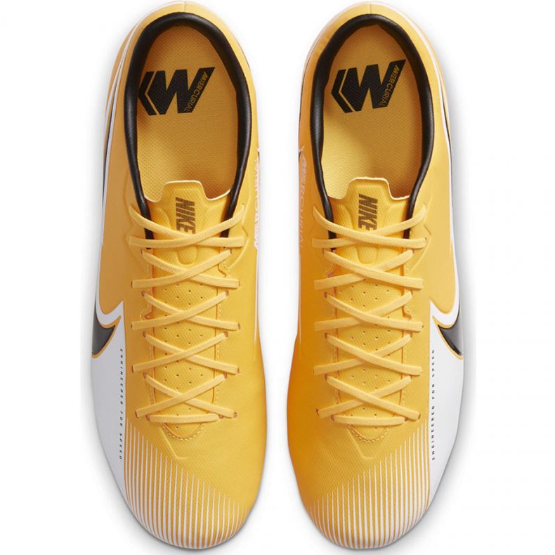 Zapatos de fútbol Nike Mercurial Vapor 13 Academy M FG / MG AT5269 801 multicolor amarillo 1