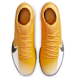 Zapatillas de fútbol Nike Mercurial Superfly 7 Club Tf M AT7980 801 multicolor amarillos 5