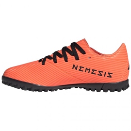 Botas de fútbol adidas Nemeziz 19.4 Tf Jr EH0503 multicolor naranja 2