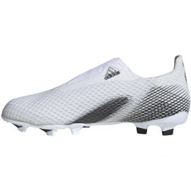 Botas de fútbol adidas X Ghosted.3 Ll Fg Jr EG8151 multicolor blanco 5