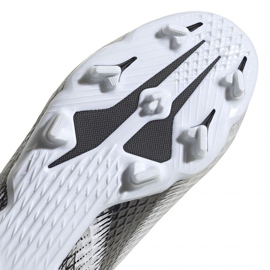 Botas de fútbol adidas X Ghosted.3 Ll Fg Jr EG8151 multicolor blanco 6