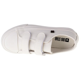 Zapatos Juveniles Big Star Jr GG374010 blanco negro 2