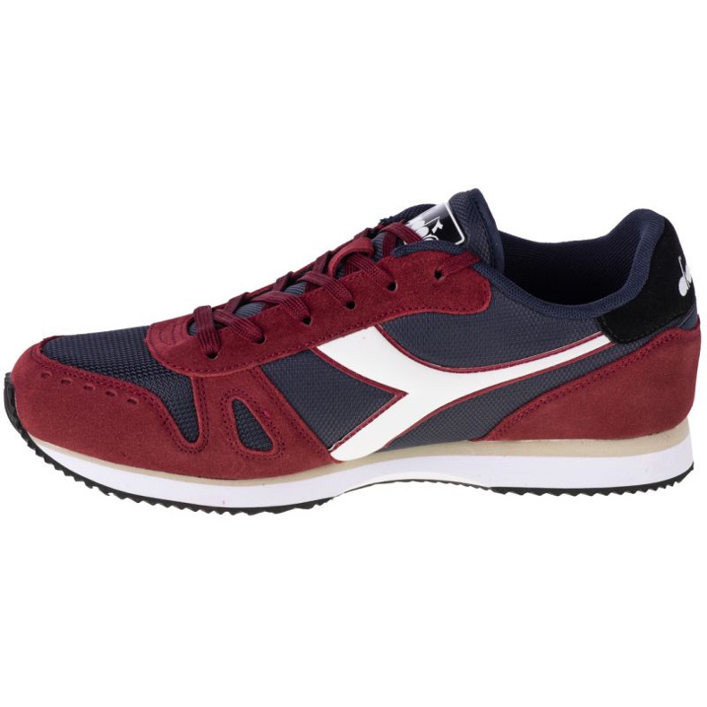 Zapatos Diadora Simple Run M 101-173745-01-C8913 blanco rojo azul marino 1