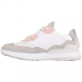 Zapatos Kappa Laverton W 242930 1021 blanco rosado gris 2