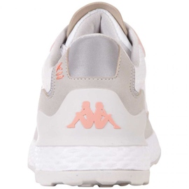 Zapatos Kappa Laverton W 242930 1021 blanco rosado gris 4
