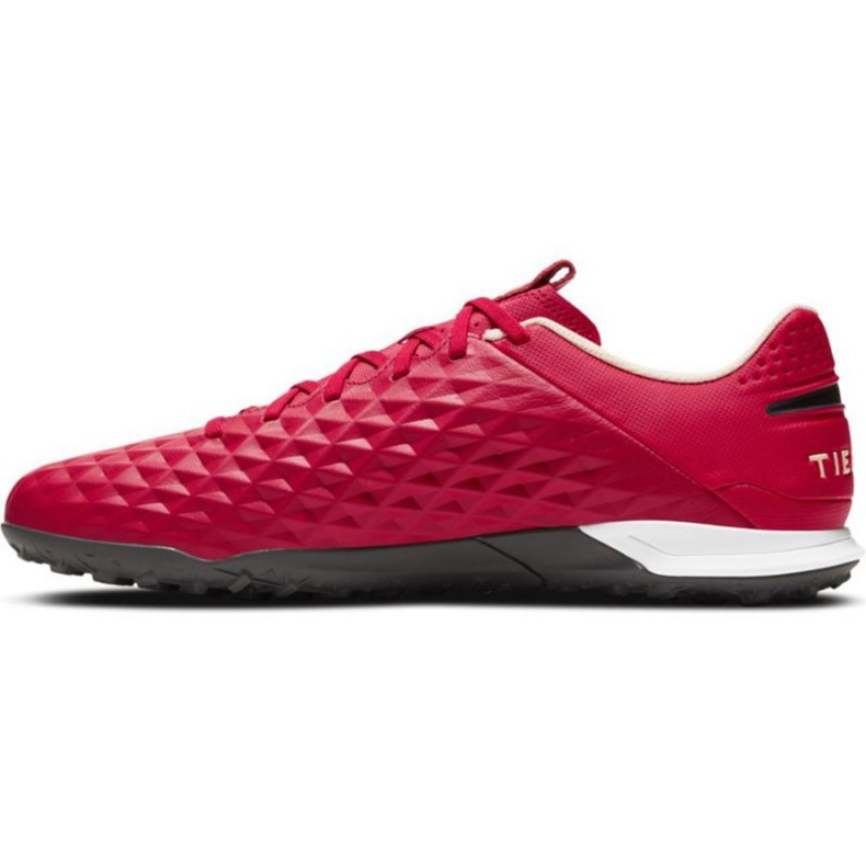 Calzado de fútbol Nike Tiempo Legend 8 Academy Tf M AT6100 608 rojo naranjas y rojos 1