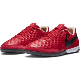 Zapatillas de fútbol Nike Tiempo Legend 8 Academy Ic M AT6099 608 rojo naranjas y tintos 1
