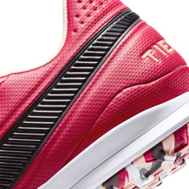 Zapatillas de fútbol Nike React Legend 8 Pro Tf M AT6136-608 rojo naranjas y tintos 6