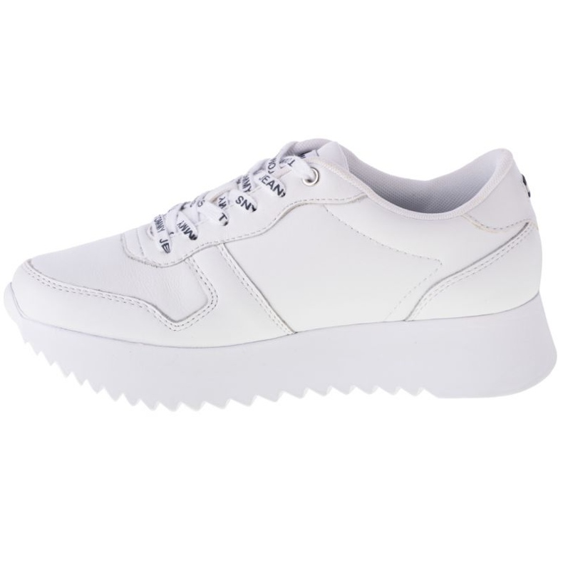 Tommy Hilfiger High Cleated Leather W EN0EN01120-YBR blanco 1 Tommy Hilfiger High Cleated Leather W EN0EN01120-YBR blanco 1