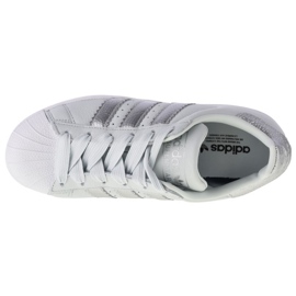 Zapatillas Adidas W Superstar W CG6452 blanco plata 2