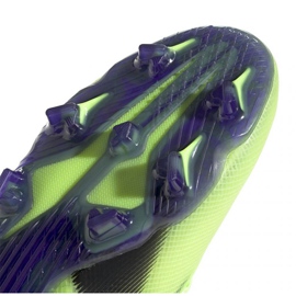 Botas de fútbol adidas X Ghosted.1 Fg Jr EG8180 multicolor verde 3