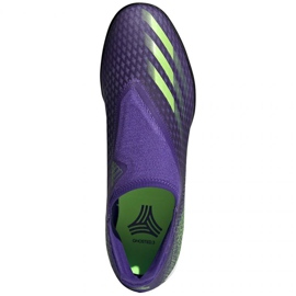 Botas de fútbol adidas X Ghosted.3 Ll Tf M EG8159 multicolor violeta 1