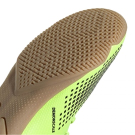 Botas de fútbol Adidas Predator 20.3 In Junior EH3028 multicolor verde 5