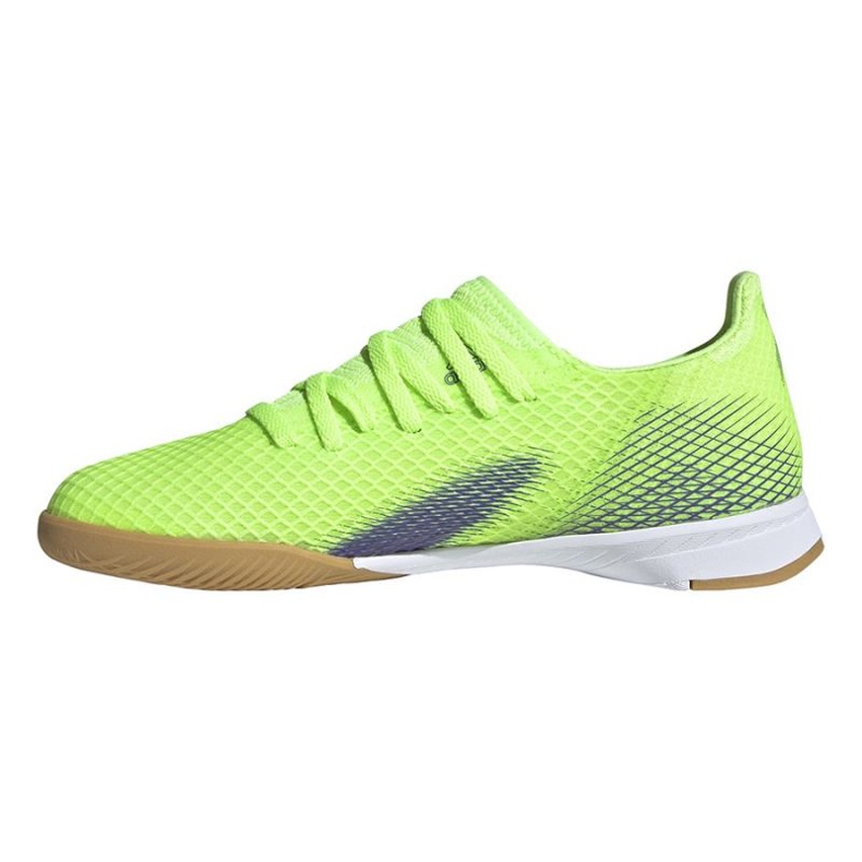 Botas de fútbol Adidas X Ghosted.3 In Jr EG8223 verde verde 2