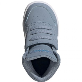Zapatillas Adidas Hoops Mid 2.0 Jr FW4922 azul 2