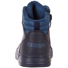 Zapatos Kappa Grafton Jr.260826T 6764 blanco azul marino 3