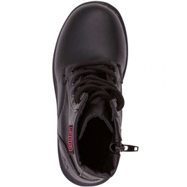 Zapatos Kappa Deenish Jr.260840K 1122 blanco negro rosa 1