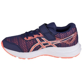 Asics Pre Excite 6 Ps Jr 1014A094-500 violeta naranja 1 Asics Pre Excite 6 Ps Jr 1014A094-500 violeta naranja 1
