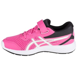 Asics Ikaia 9 Ps Jr 1014A132-700 blanco rosado 1