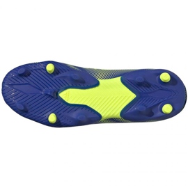 Tacos Adidas Nemeziz 3 In Jr FY0817 negro, real azul 3