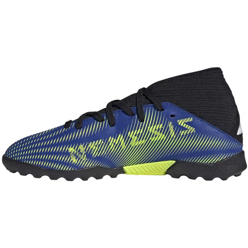 Botas de fútbol adidas Nemeziz 3 Tf Jr FY0821 negro negro 1