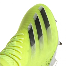 Botas de fútbol adidas X Ghosted.1 Fg M FW6898 verde, amarillo, neón verde 3
