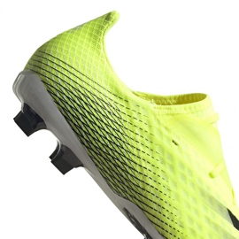 Botas de fútbol Adidas X Ghosted.2 Fg M FW6958 neón blanco, amarillo-verde verde 7