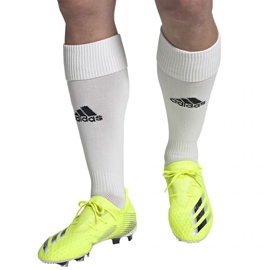 Botas de fútbol Adidas X Ghosted.2 Fg M FW6958 neón blanco, amarillo-verde verde 10